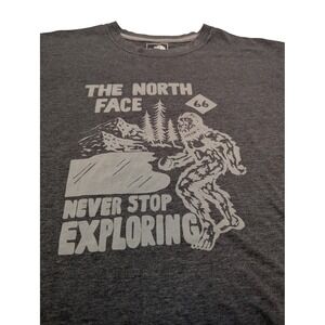 The North Face Mens L/G Classic Fit Bigfoot Never Stop Exploring Graphic T-Shirt